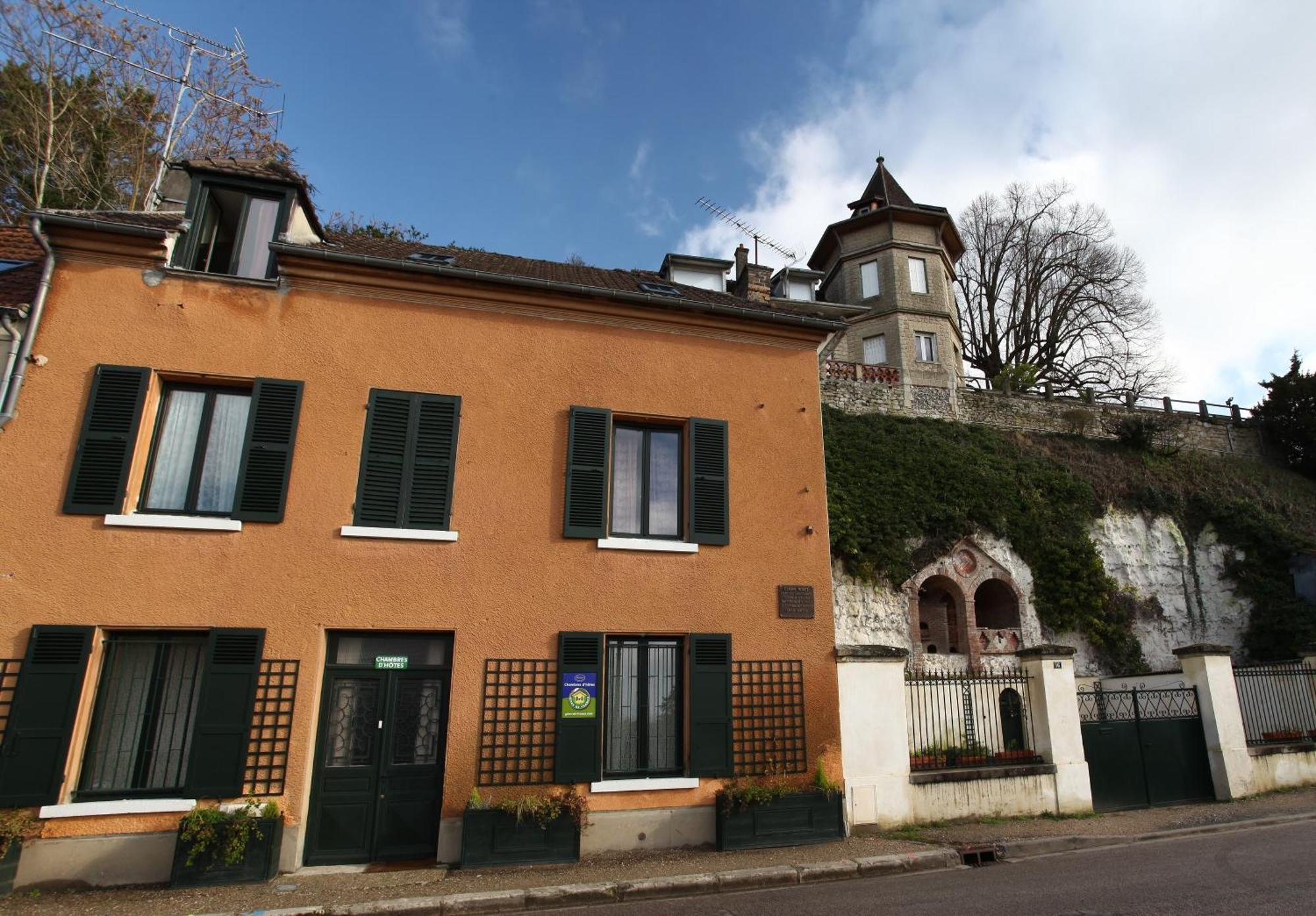 Maison Ou Claude Monet Vecut A Vetheuil Bed & Breakfast Exterior photo